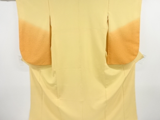 JAPANESE KIMONO / VINTAGE LONG SLEEVES KIMONO / SCATTERED NORI PATTERN